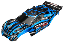 Traxxas karosérie modrá: Rustler 4x4 VXL