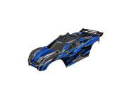 Traxxas karosérie Rustler 4X4 VXL modrá (bezsponková)
