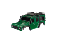 Traxxas karosérie TRX-4 Land Rover Defender zelená (bezsponková)