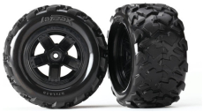 Traxxas kolo, disk 5-spoke, pneu Teton (2)