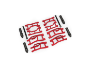 Traxxas sada závesů kol Mini Wide Maxx červená