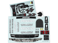 Traxxas samolepky Unlimited Desert Racer Rigid