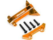 Traxxas výztuha držáku předních tlumičů hliníková oranžová