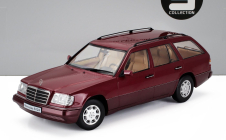 Triple9 Mercedes benz E-class (s124) T-model Sw Station Wagon 1995 1:18 Almandine Red