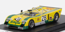 Trofeu Chevron B21 Fvc Cosworth N 28 Rally Vila Real 1972 Jose Juncadella 1:43 Žlutá Zelená