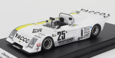 Trofeu Chevron B36 N 26 24h Le Mans 1980 B.sotty - D.laurent - P.hesnault 1:43 Bílá