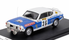Trofeu Ford england Capri 2600 (night Version) N 36 Rally Tap 1972 Ronny - Adrian Gianfaldone 1:43 Bílá Světle Modrá