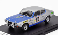 Trofeu Ford england Capri 2600 (night Version) N 69 3rd Rally Tour De Corse 1969 Jean Francais Piot - Jean Todt 1:43 Stříbrná Modrá