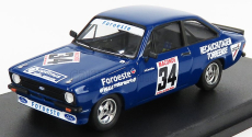Trofeu Ford england Escort Mkii N 34 Rally Vila Do Conde 1980 A.carreira 1:43 Blue