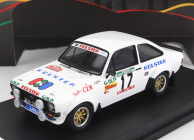 Trofeu Ford england Escort Mkii (night Version) N 17 Rally Portugal 1983 J.p.borges - R.bevilacqua 1:43 Bílá