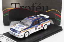 Trofeu Ford england Sierra Rs Cosworth N 42 Rally Rac Lombard 1986 Phil Collins  - Bryan Thomas 1:43 Modrá Bílá