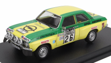 Trofeu Opel Ascona 1.9 Sr (night Version) N 26 Rally Rac Lombard 1973 Walter Rohrl - Jochen Berger 1:43 Zelená Žlutá