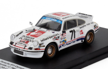 Trofeu Porsche 911 Carrera Rsr Coupe N 71 24h Le Mans 1975 Joel Laplacette - Claude Pigeon - Alain Leroux 1:43 Bílá