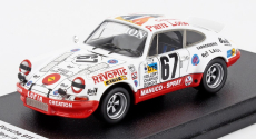 Trofeu Porsche 911 Carrera Rsr N 67 24h Le Mans 1974 William Vollery - Eric Vollery - Roger Dorchy 1:43 Bílá Zelená