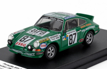 Trofeu Porsche 911 Scf Coupe N 87 24h Le Mans 1975 Rene Boubet - Philippe Dermagne 1:43 Zelená