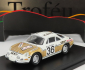 Trofeu Renault Alpine A110 N 36 Rally Ypres 1972 F.vandecaveye - W.plas 1:43 Bílé Zlato