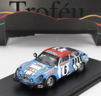 Trofeu Renault Alpine A110 (night Version) N 6 Rally East African Safari 1975 Rob Collinge - Rob Combes 1:43 Světle Modrá