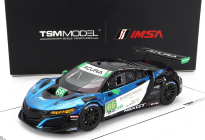 Truescale Acura Nsx Gt3 Evo22 3.5l Turbo V6 Team Gradient Racing N 66 24h Daytona 2022 K.simpson - T.bechtolsheimer 1:43 Černá Bílá Modrá