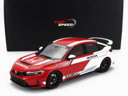 Truescale Honda Civic Type-r 2023 1:18 Bílá Červená