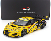 Truescale Honda Nsx Gt3 Evo22 Team Upgarage N 18 Gt300 Class Super Gt 2023 Takashi Kobayashi - Syun Koide 1:18 Žlutá Černá