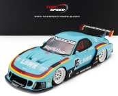 Truescale Mazda Rx-7 Lb Works Super Silhouette N 15 Racing Europe 2006 1:18 Světle Modrá