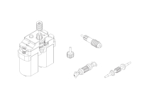 Turbo Racing Upgrade kovový set převodů C50