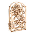 Ugears 3D dřevěné mechanické puzzle Hodinový strojek