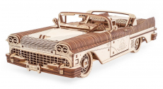 Ugears 3D dřevěné mechanické puzzle VM-05 Auto (50's convertible)