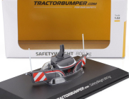 Universal hobbies Accessories Tractor Bumper For Massey Ferguson - Safety Weight 800kg. 1:32 Grey
