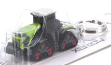 Universal hobbies Claas Portachiavi - Keyring Xerion 12.650 Cingolato Tractor 2020 - Cm. 5.8 1:87 Zelená Šedá