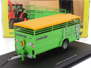 Universal hobbies Joskin Betimax Rds6000 Trailer Livestock Transporter - Carrello Trasporto Animali 1:32 Stříbrná Žlutá