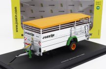 Universal hobbies Joskin Betimax Rds7500 Trailer Livestock Transporter - Carrello Trasporto Animali 1:32 Silver