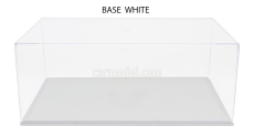Vetrina display box Vetrina display box Box For 1/18 Base In Plastica Bianca - Plastic Base White - Lungh.length Cm 33.5 X Largh.width Cm 17.3 X Alt.height Cm 13.0 (altezza Interna Interior Height Cm 11.0) 1:18 Plastový Displej - Bílý