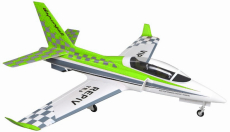 RC letadlo Viper Jet 1450mm EPP ARF set, zelená