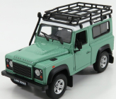 Welly Land rover Land Defender 90 1984 1:24 Světle Zelená Bílá