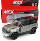Welly Land rover New Defender 110 2020 1:34 Zelená Černá
