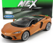 Welly Mclaren Gt 2019 1:24 Zlatá Černá