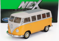 Welly Volkswagen T1 Minibus 1962 1:24 Žlutá Bílá