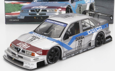 Werk83 Alfa romeo 155 V6 Ti Team Schubel Engineering Dayco N 12 Dtm Itc Season 1995 Michele Alboreto 1:18 Stříbrná Modrá Červená