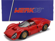 Werk83 Ferrari 330 P3 4.0l V12 Spider Plain Body Version Open Roof 1966 1:18 Red
