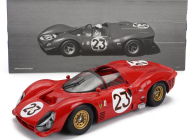 Werk83 Ferrari 330 P3 4.0l V12 Spider Team Ferrari Spa Sefac N 23 Winner 24h Daytona 1967 Lorenzo Bandini - Chris Amon 1:18 Red