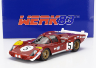 Werk83 Ferrari 512s 5.0l V12 Team Sefac Spa Ferrari N 5 24h Le Mans 1970 Jacky Ickx - Peter Schetty 1:18 Red