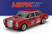 Werk83 Mercedes benz 300 Sel 6.8 Amg N 35 Sudwestpokal Hockenheim 1971 Helmut Kelleners 1:18 Red