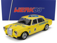 Werk83 Mercedes benz 300 Sel 6.8 Team Hannen Alt N 38 Hockenheim 1971 Hans Heyer 1:18 Žlutá