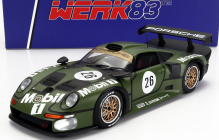 Werk83 Porsche 911 Gt1 3.2l Turbo  Team Porsche Ag Mobil1 N 26 Pre Qualifying 24h Le Mans 1996 Y.dalmas - H.j.stuck - K.wendlinger 1:18 Zelená
