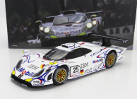 Werk83 Porsche 911 Gt1-98 3.2l Turbo Team Porsche Ag Mobil-1 N 25 2nd 24h Le Mans 1998 Uwe Alzen - Jorg Muller - Bob Wollek 1:18 Bílá Modrá Červená