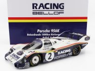 Werk83 Porsche 956k Team Porsche Racing N 2 1000km Nurburgring Record Lap Nordschleife 6:11,13 Min 1983 Stefan Bellof - Derek Bell 1:12 Bílá Modrá