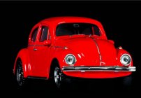 Adventní kalendář VW Brouk se zvukem 1:43, červená