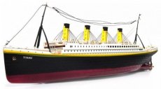 RC loď Titanic, černá