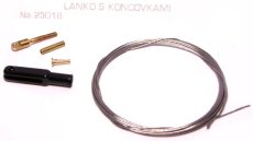 2301 Lanko 0,5mm s koncovkami 2m, 1ks